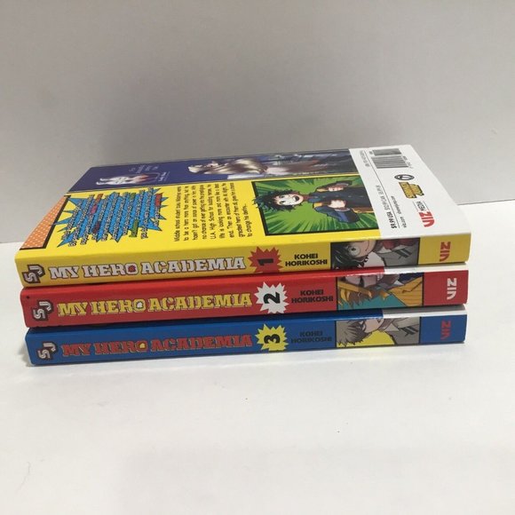 My Hero Academia Books #1-3 by Kohei Horikoshi - VIZ Media - Picture 2 of 5